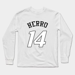 Tyler Herro Number 14 Long Sleeve T-Shirt